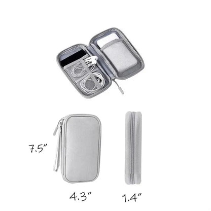 Travel Oxford Electronics Organizer Case