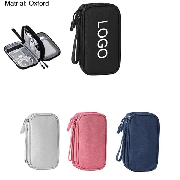 Electronic Organizer Travel USB Cable Accessories Bag/Case