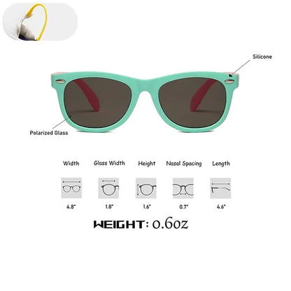 Flexible Kids Polarized Sunglasses for Baby and Children