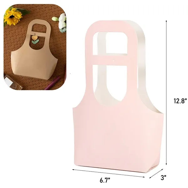 Customizable Kraft Paper Gift Bags With Handle