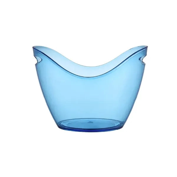 Clear Acrylic Champagne Bucket With Easy-to-Carry Handles