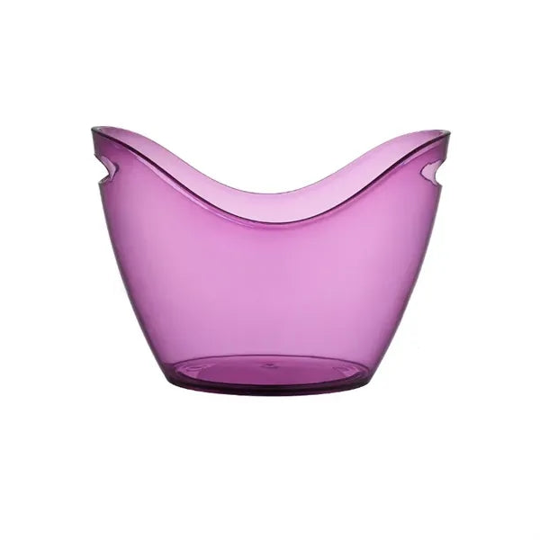 Clear Acrylic Champagne Bucket With Easy-to-Carry Handles