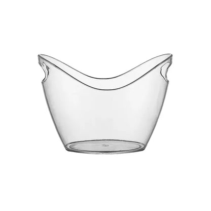 Clear Acrylic Champagne Bucket With Easy-to-Carry Handles