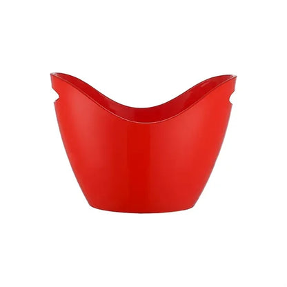 Clear Acrylic Champagne Bucket With Easy-to-Carry Handles