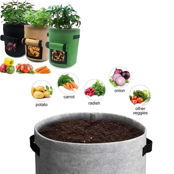 Non-Woven Planter Pot Plant Garden Bags