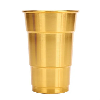 18oz Unbreakable Drinking Stackable Aluminum  cup