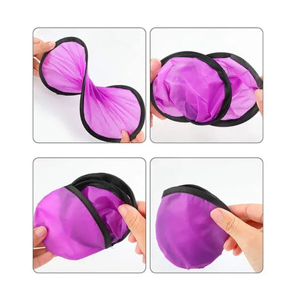 10" Folding Flying Disk With Pouch