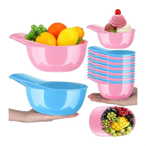 8" Plastic Ice Cream Bowl