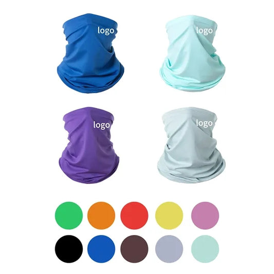 Sublimation Ice Silk Mask Headscarf