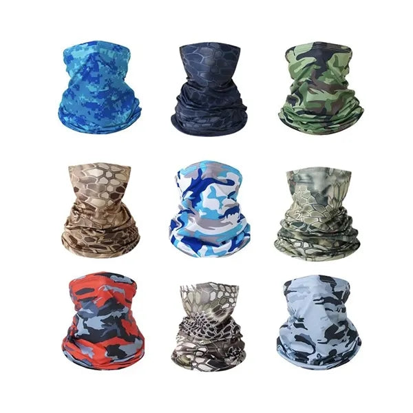 Sublimation Ice Silk Mask Headscarf