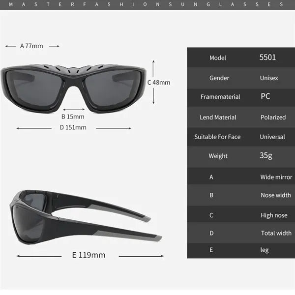 Cycling Glasses With Sponge