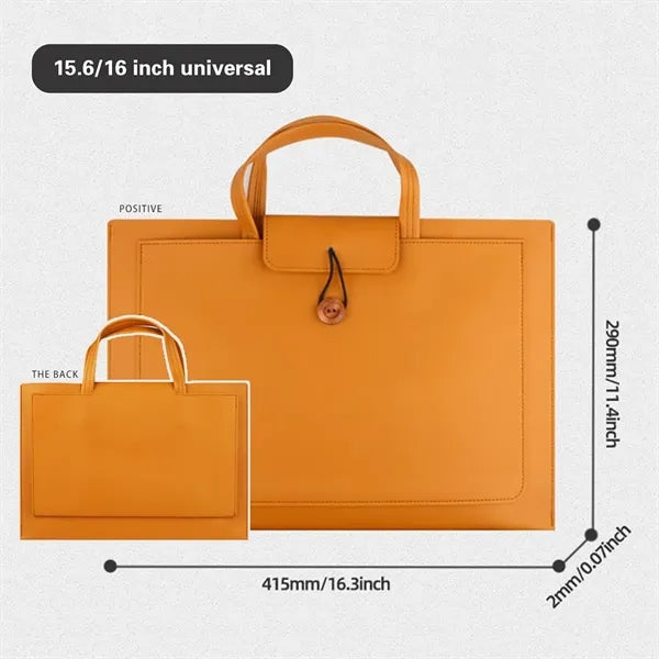 Pu Leather Laptop Bag