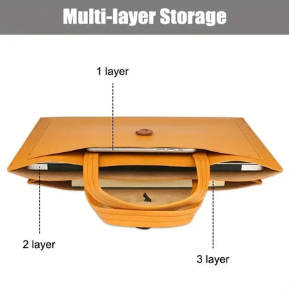 Pu Leather Laptop Bag
