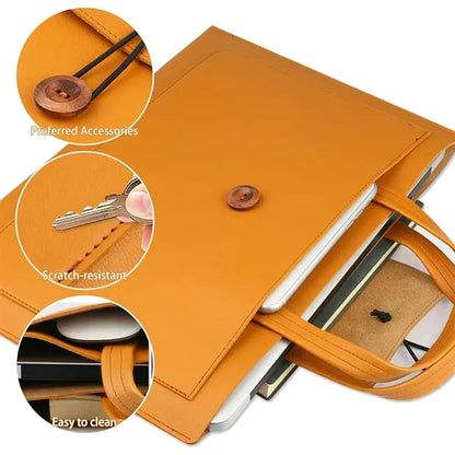 Pu Leather Laptop Bag
