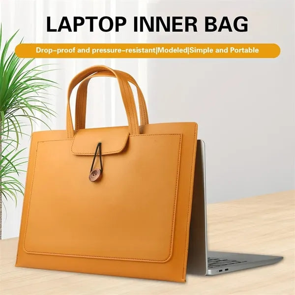 Pu Leather Laptop Bag