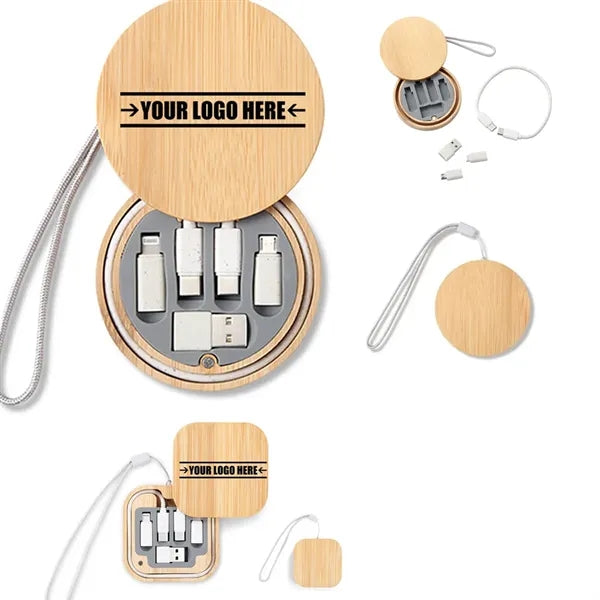 Bamboo Charging Cable Kit