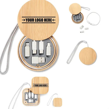 Bamboo Charging Cable Kit