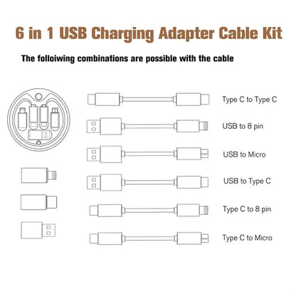 Bamboo Charging Cable Kit