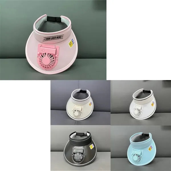 Sun Visor Hats With Fan