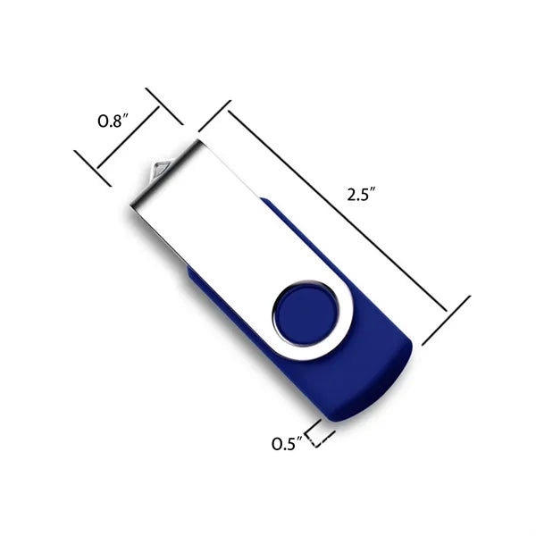 1G Classic Swivel USB Flash Drive