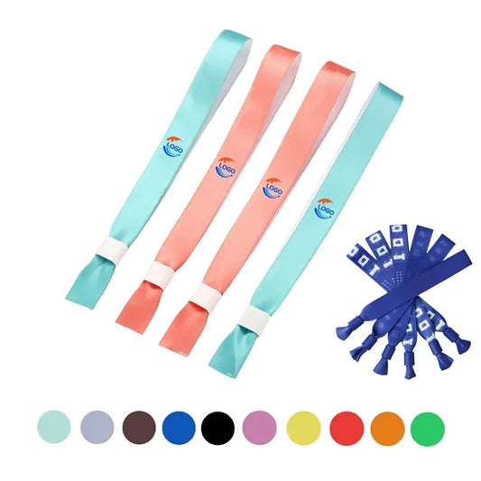 Event Admission Disposable Polyester Wristband