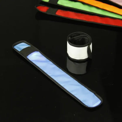 Led Reflective Safety Slap Bracelet