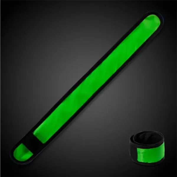 Led Reflective Safety Slap Bracelet