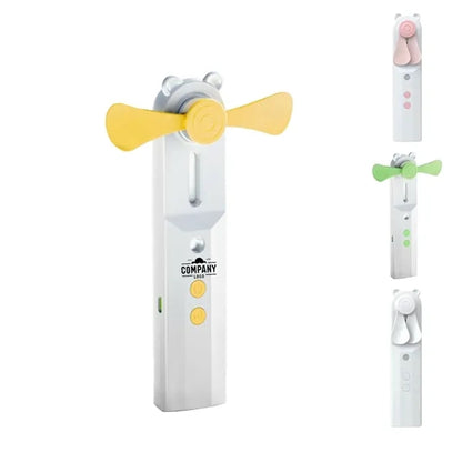 2-In-1 Spray Mist Handheld Mini Fan