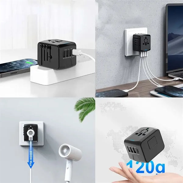 Universal International Travel Power Plug Adapter