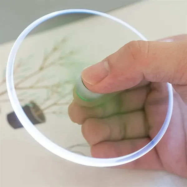 ABS Multifunctional Pressure Relief Led Fidget Spinner Pen