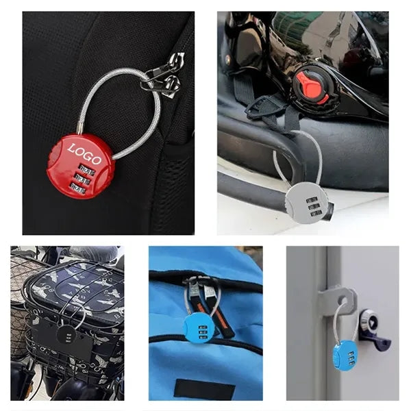 Portable Metal Password Lock Multi-Purpose