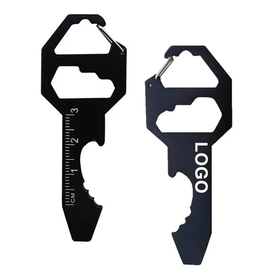 Six-In-One Multifunctional Stainless Steel Keychain