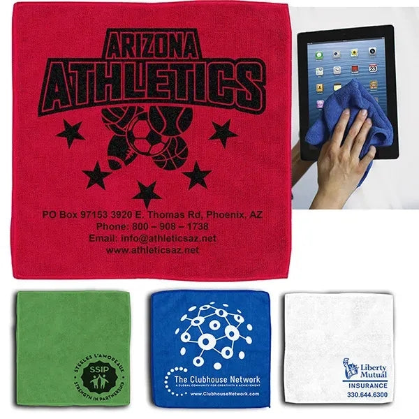 Recycled RPET 300GSM Heavy Duty Microfiber - 12" W X 12" H
