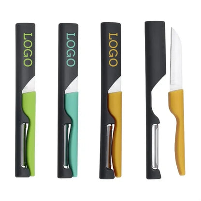 Versatile 2-In-1 Stainless Steel Fruit And Vegetable Peeler