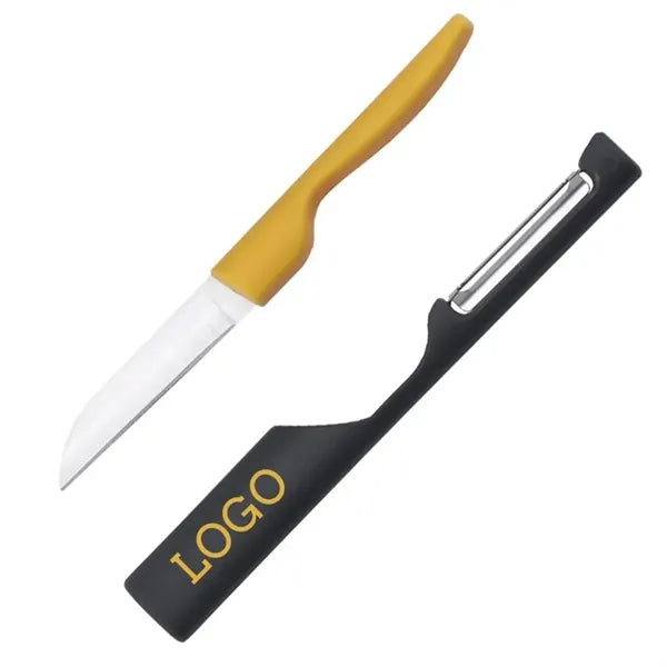 Versatile 2-In-1 Stainless Steel Fruit And Vegetable Peeler