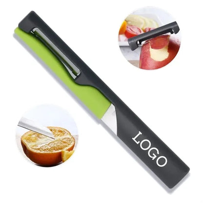 Versatile 2-In-1 Stainless Steel Fruit And Vegetable Peeler