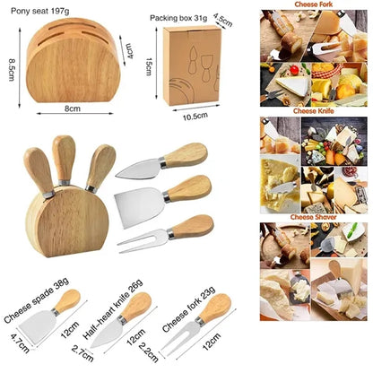 3-Pieces Cheese Knife Set