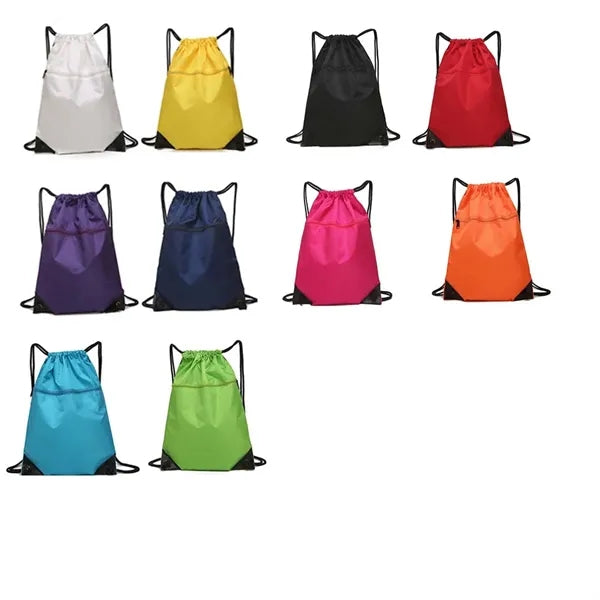 Portable Travel Sports Drawstring Backpack