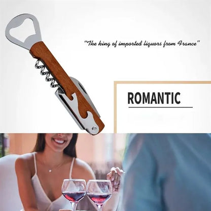 Professional Waiter Bottle Opener Corkscrew