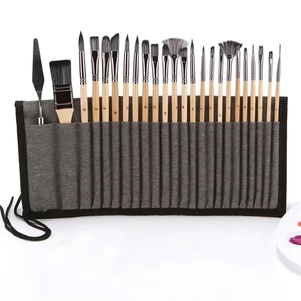 Painting Brush Roll Kit