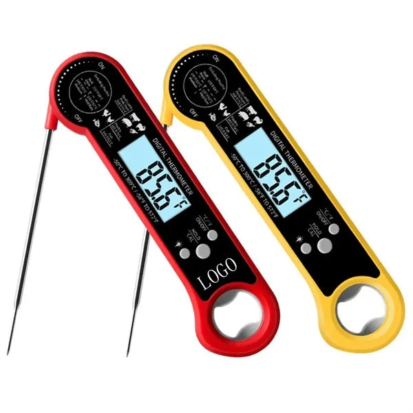 Instant Read Meat Digital Thermometer  Collapsible Probe