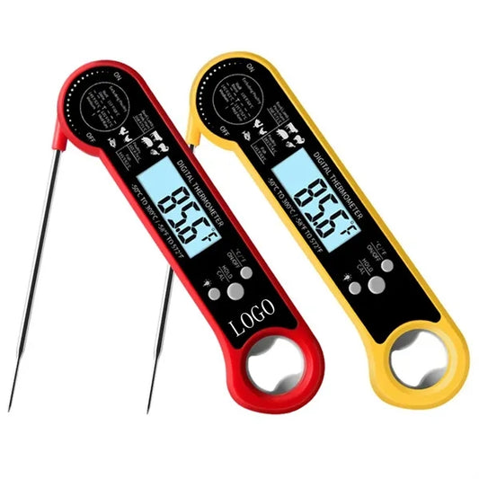 Instant Read Meat Digital Thermometer  Collapsible Probe