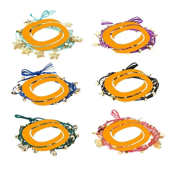 Multi Layers Long String Jewelry Bracelet