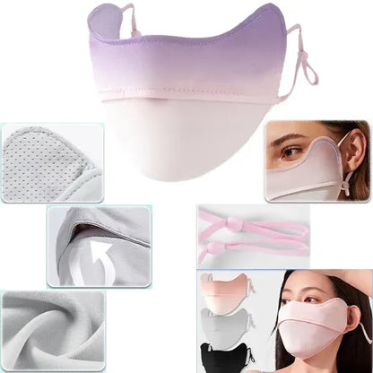 Ice Silk Sun Protection Facemask