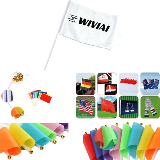 Multicolored Floating Flag