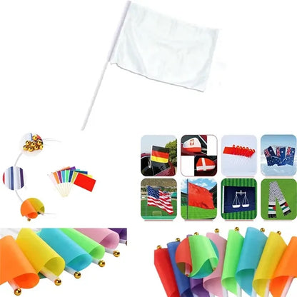 Multicolored Floating Flag
