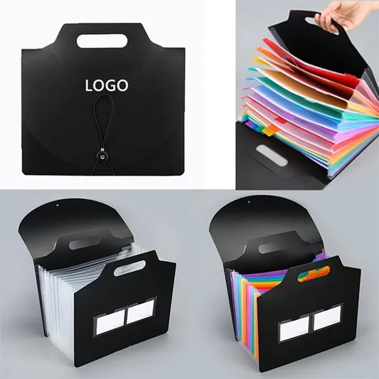 13 Pockets File Folder with Handle