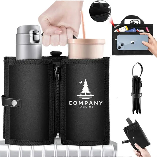 Foldable Travel Luggage Cup Holder