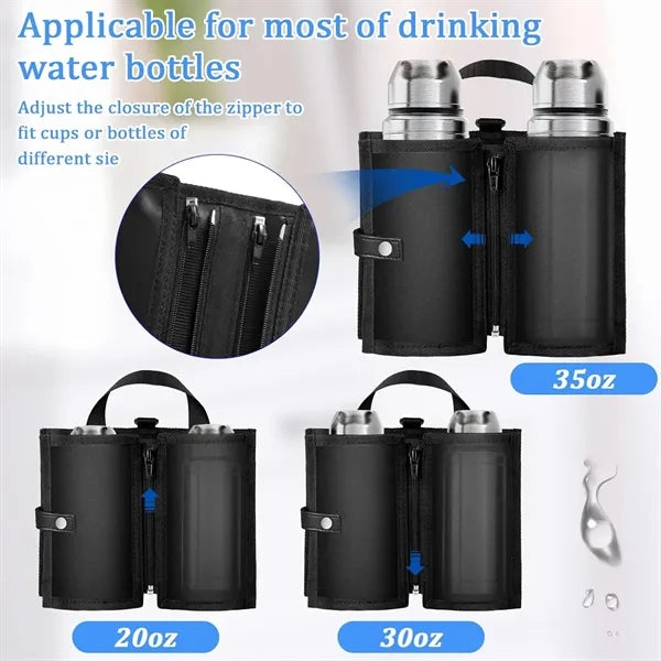 Foldable Travel Luggage Cup Holder
