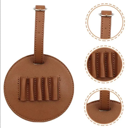 Leather Golf Tee Bag
